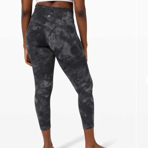 Lululemon Align Pant 25" Diamond Dye Pitch Grey Graphite Grey 4